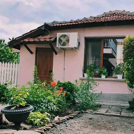 Cute Little House With A White Picket Fence Villa Burgas Exterior photo
