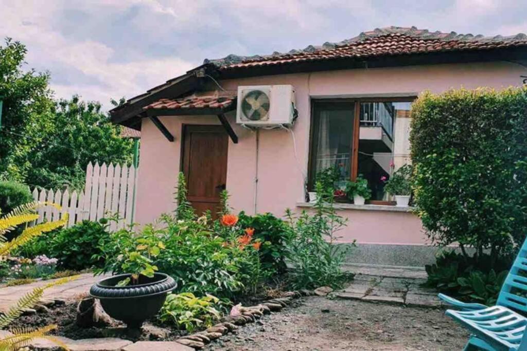 Cute Little House With A White Picket Fence Burgaz